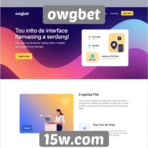 Análise da interface do usuário do site owgbet